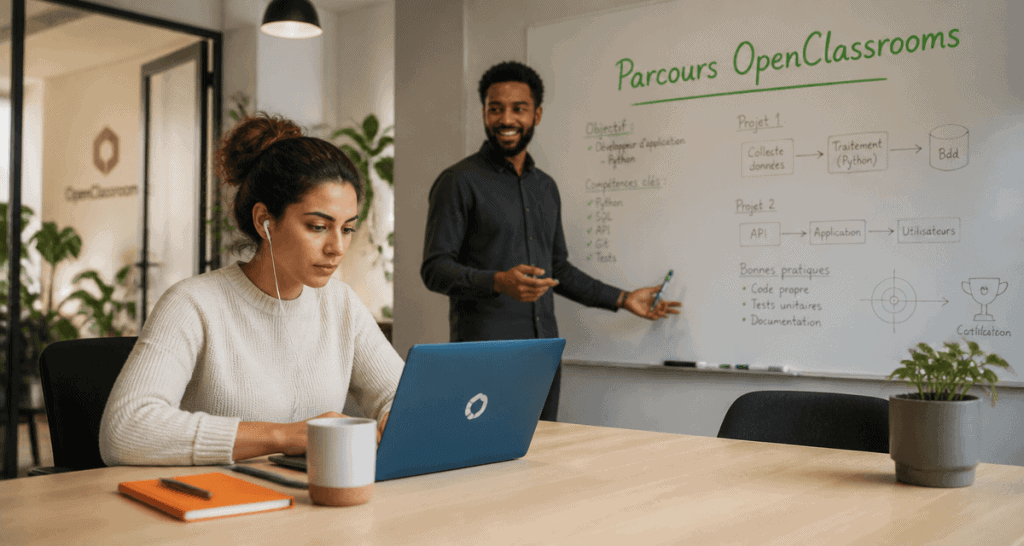 avis openclassrooms étudiante mentor diplôme