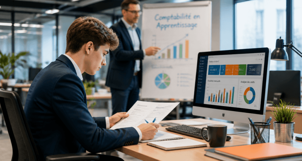 comptabilité apprentissage open space