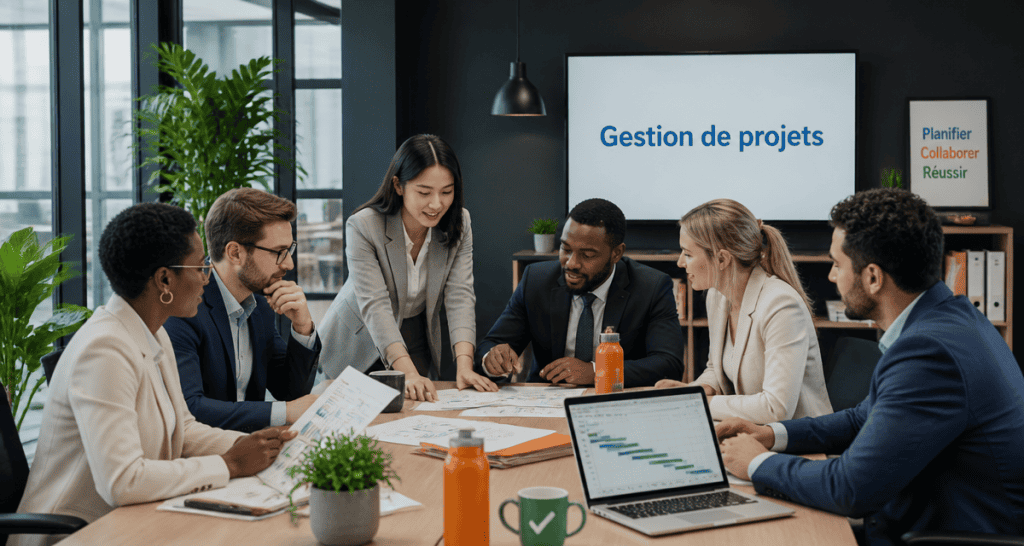 formation gestion de projets équipe autour table
