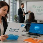 formation salesforce pole emploi jeune femme dossier