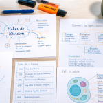 idée de fiche de révision bureau étudiant