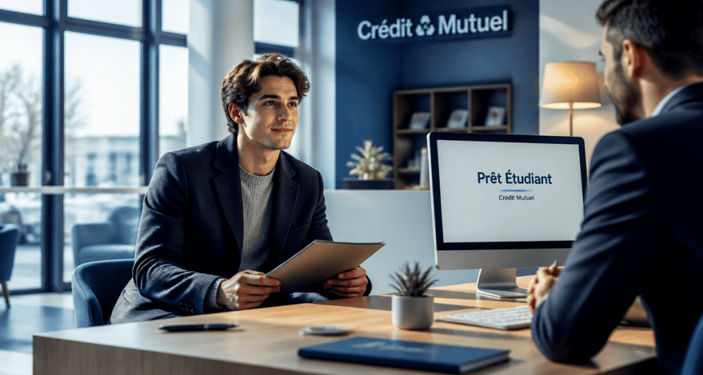 pret étudiant credit mutuel étudiant et conseiller