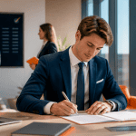 salaires sortie ecole de commerce jeune diplômé signe contrat