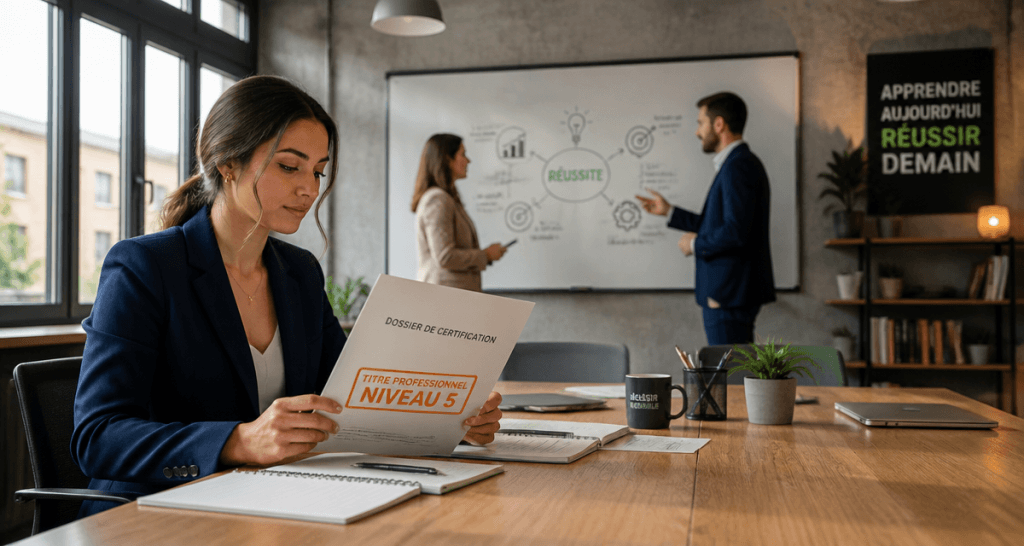 titre pro niveau 5 dossier certification