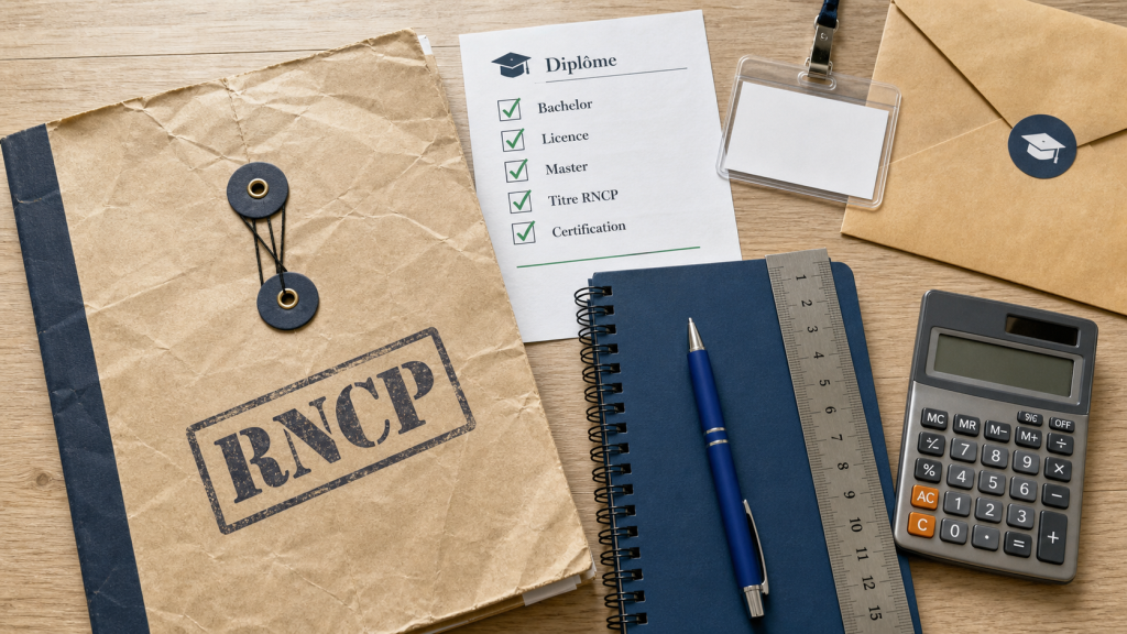 Formation diplomante RNCP : dossier RNCP, critères et validation