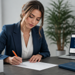 lettre de motivation master exemple étudiante écrivant