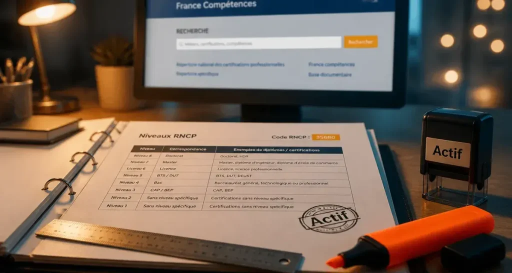 Niveau RNCP : valeur réelle du diplôme