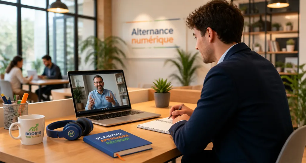 openclassroom alternance jeune mentor coworking