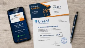 Carte cadeaux salariés 200€ 2026 selon URSSAF