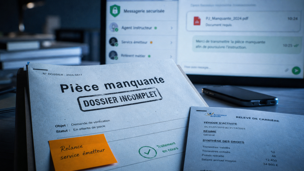 Dossier retraite bloqué que faire : documents et démarches de recours