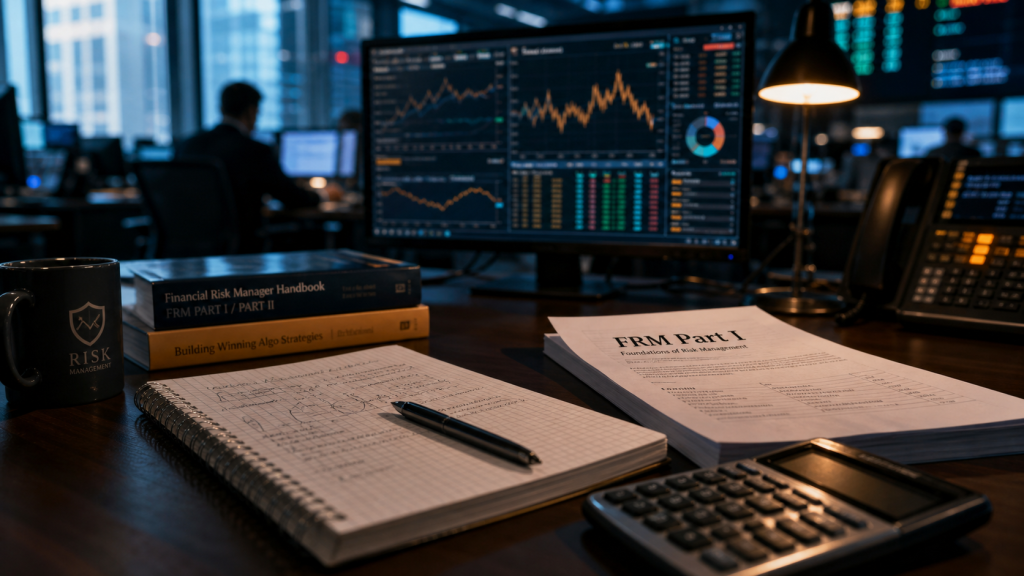 FRM Financial Risk Manager : salle de marché pour la préparation
