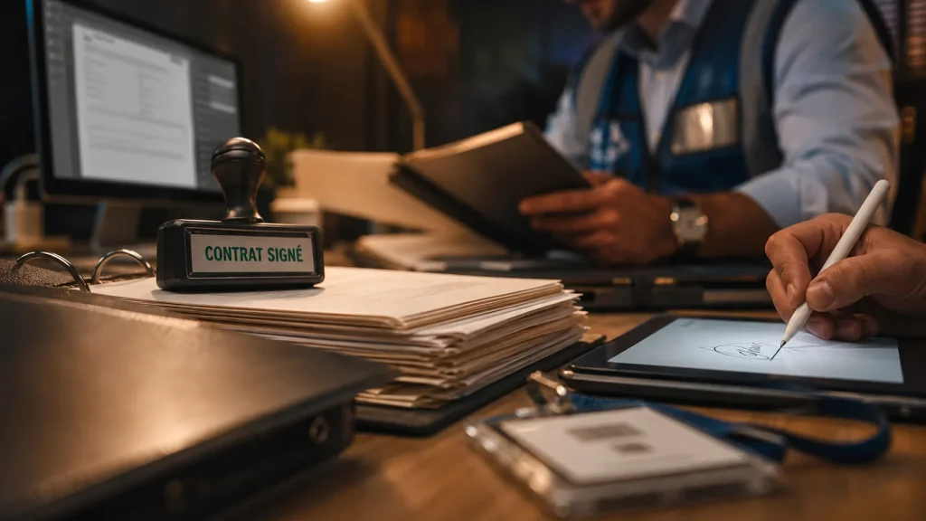 Gestion interimaire : contrats signés et conformité RH