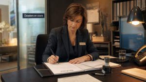 Journée type conseiller funéraire : conseillère funéraire en agence, dossiers et démarches