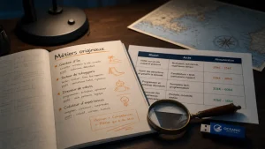 Métier original : carnet métiers originaux et comparatif