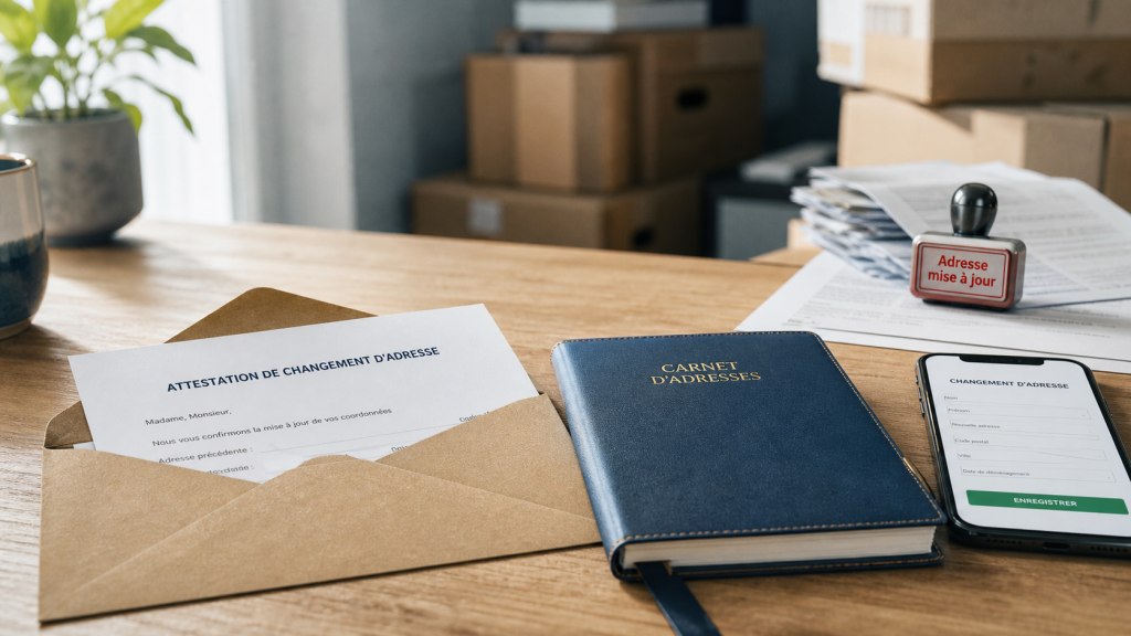 Retraite changement de département : mise à jour adresse et RIB