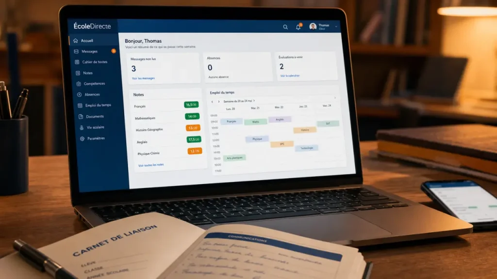 Scolinfo site officiel : connexion sécurisée ÉcoleDirecte