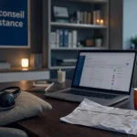Teleconseiller teletravail : bureau et téléconseil à distance