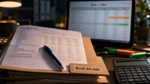37000 brut en net : fiche de paie brut en net