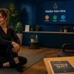 Atelier bien etre entreprise : posture yoga et QVCT au travail