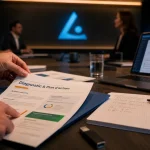 Cabinet de conseil stratégie organisation digital en salle de réunion