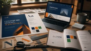 Devenir designer graphique : maquette, typographie et portfolio sur bureau