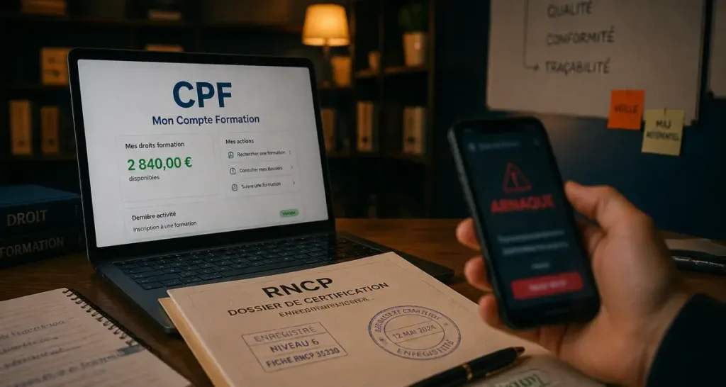 Formation cryptomonnaie CPF : refus de financement et alternatives certifiantes