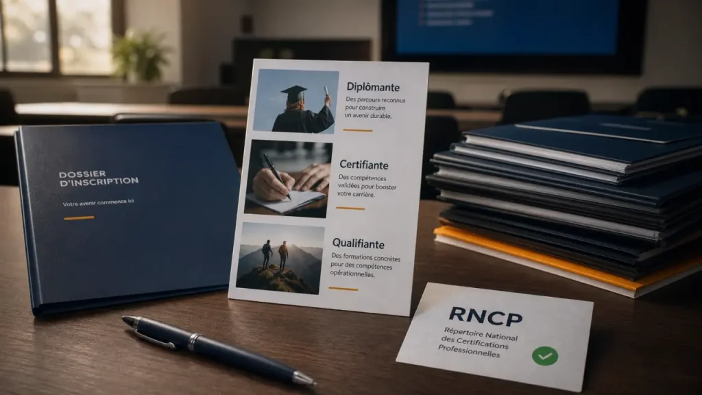 Formation diplômante RNCP et VAE : diplôme reconnu