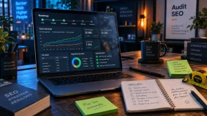 Accompagnement SEO : roadmap et suivi mensuel pour leads qualifiés