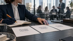 Comment réussir une prise de poste à responsabilité : 30 premiers jours, carnet mandat clarifié en réunion