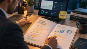 Consultation marketing : audit et actions mesurables sur graphiques CRM