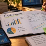 Etude de marché exemple : bureau, graphiques et décisions