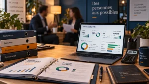 Optimisation ressources humaines : KPI RH et calcul ROI en bureau RH