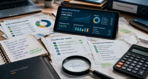 Cabinet de stratégie investissement : stratégie et private equity sur documents financiers
