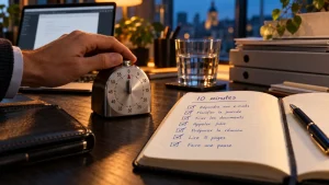 Comment se motiver pour travailler : minuteur 10 minutes, relancer l’élan